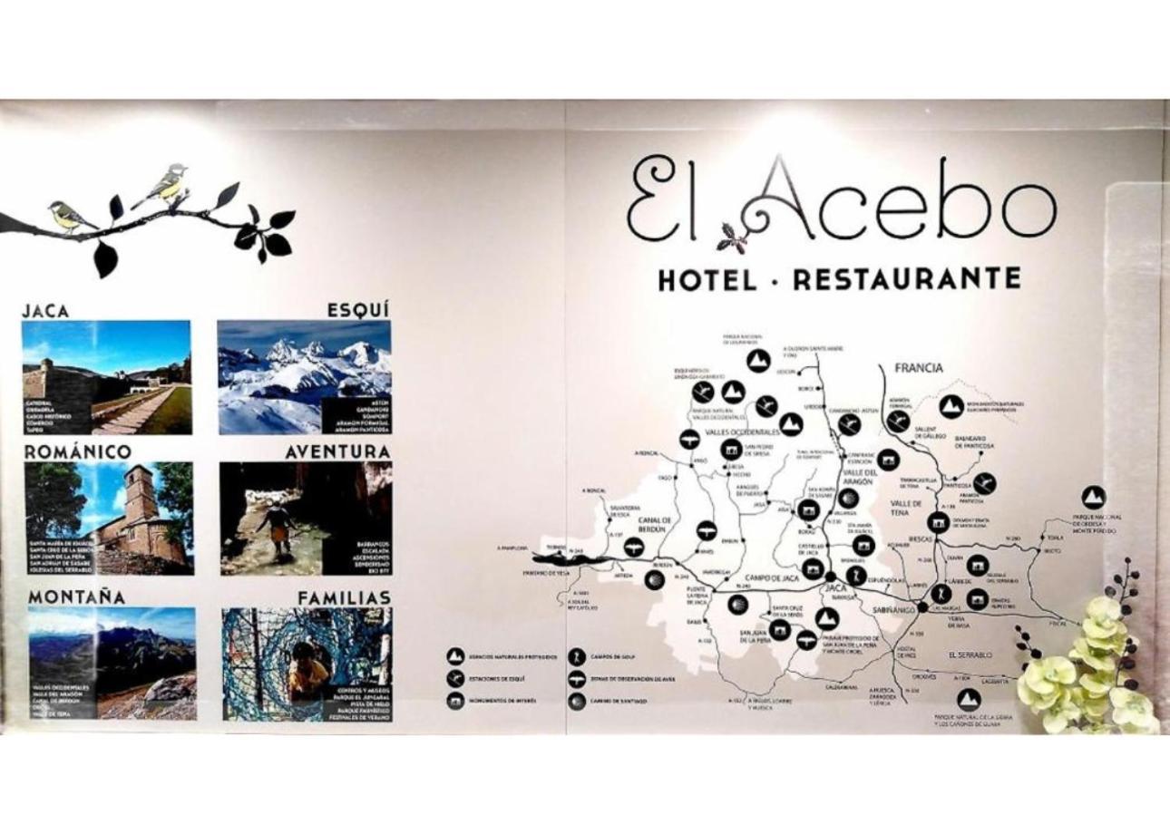 Hotel El Acebo ฮากา ภายนอก รูปภาพ